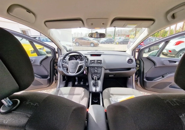 Opel Meriva cena 28900 przebieg: 163900, rok produkcji 2012 z Głogówek małe 781
